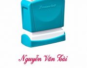 Dịch vụ khắc dấu tên giá rẻ lấy ngay tại thành phố Huế